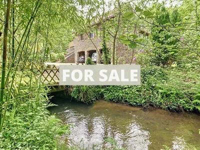 Stunning Country House with River in Landscaped Gardens