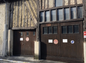 Large Garage with Upper Floor