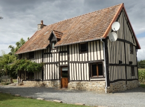 Detached Colombage House with Guest Cottage