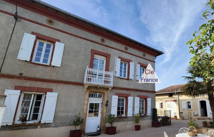 Manor House with Pool and Outbuildings