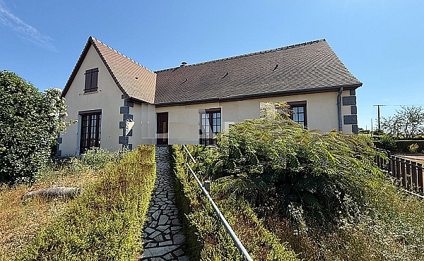 Detached House with Garden in Rural French Village