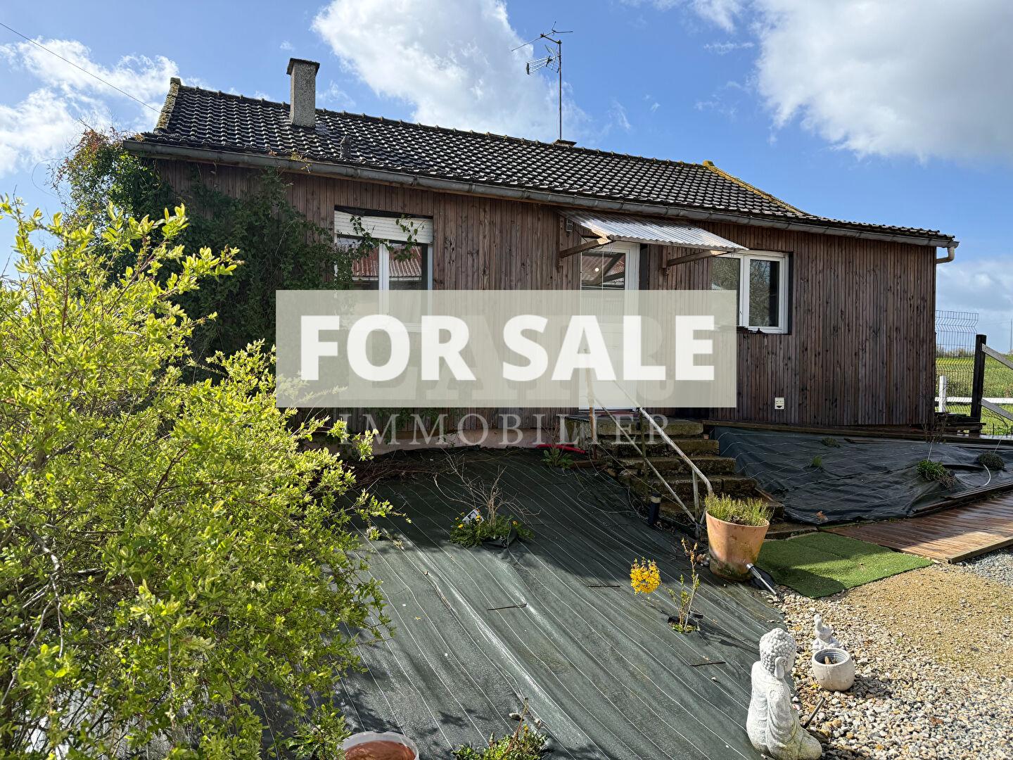 Detached House with Outbuilding and Garden