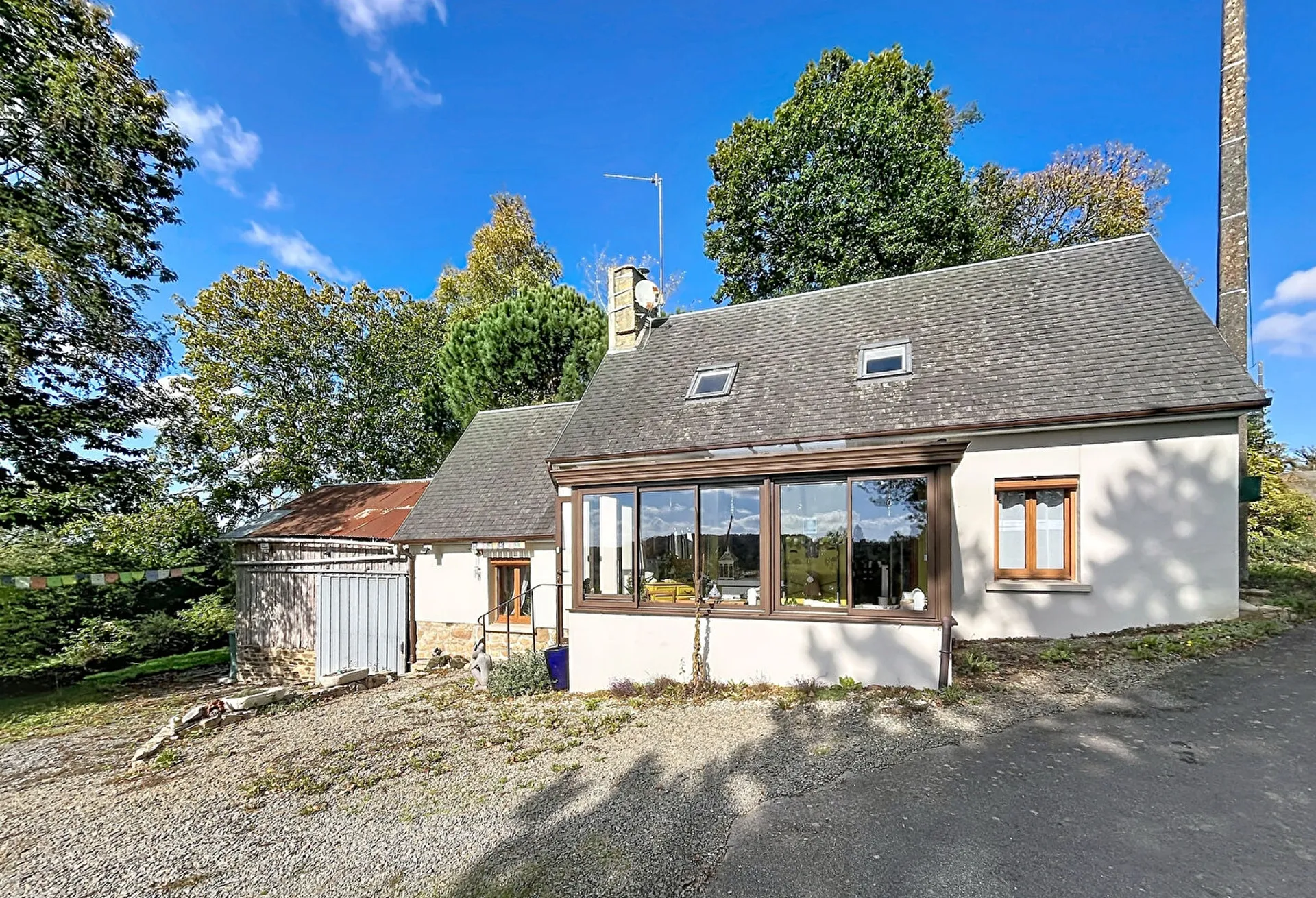 Detached House with Open Countryside View