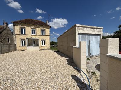 Small Manor House Style House with Garden