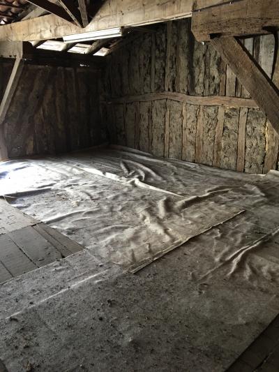 Large Garage with Upper Floor