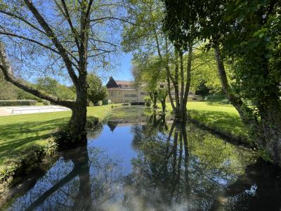 Former Water Mill with River and Land