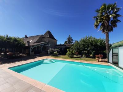 Manor House with Pool and Parkland Gardens