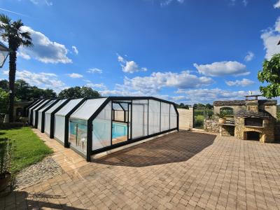 Manor House with Pool and Parkland Gardens