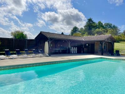 Country House with Guest Gite, Swimming Pool and Open Views