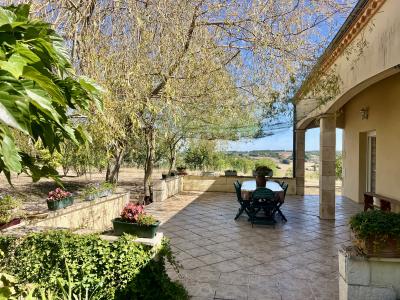 Detached House and Large Garden with Open Views