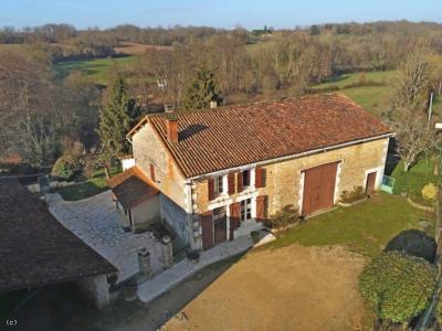 Detached House With Outbuildings And Beautiful Views