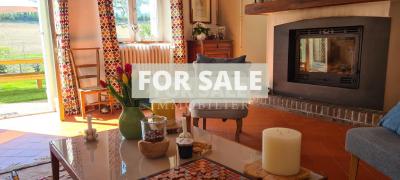 French Longere Style House in Bucolic Setting