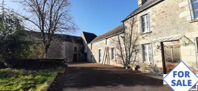 Solid Stone House with Open Countryside View