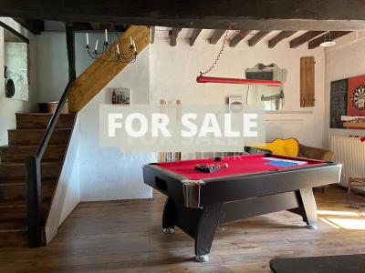 Detached Country Longere Style House with Pond