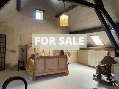 Detached Country Longere Style House with Pond