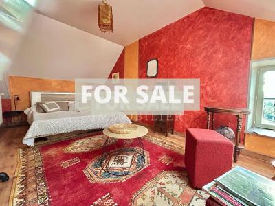 Detached Country House with Covered Pool and Pond