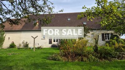 Detached Country Longere House with Outbuildings