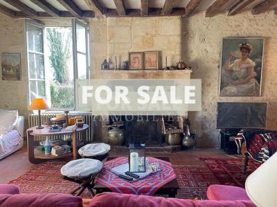 Detached Country House with Lake and Land