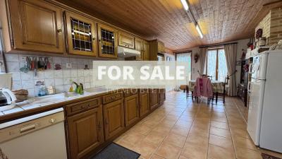 Detached Country House with Pond and Land