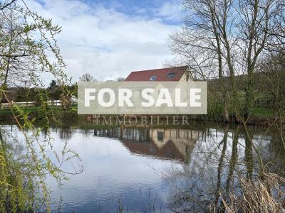 Detached House with Lake in Landscaped Garden