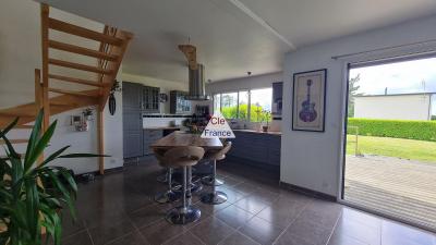 Detached Coastal House with Garden and Sea View