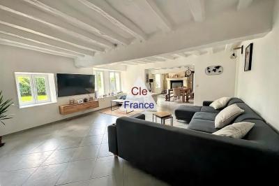 Detached French Style Longere Farmhouse with Swimming Pool