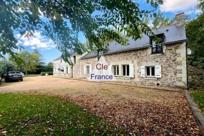 Detached French Style Longere Farmhouse with Swimming Pool