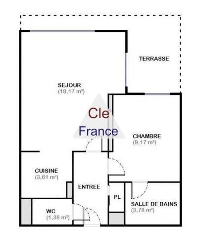 Appartement Occupe 2 Pieces Avec Balcon Et Terrasse
