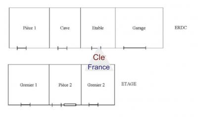 A Vendre Ensemble De Batiments- Maison En Pierres, Environ 80 M2 Grange, Sur Parcelle Terrain De 60