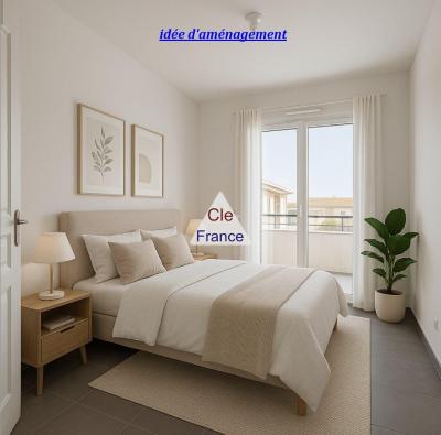 Appartement De T 2 Surface De 34 M2 , Au 3 Eme Etage Dans Immeuble Recent Avec Ascenseur Entre Le Qu