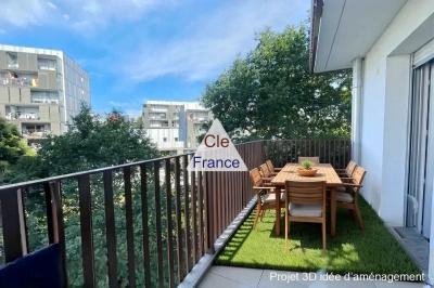 Apartment with View from Balcony