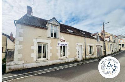 Maison De Ville Avec Jardin Arbore- Gien Centre- Bien Rare A