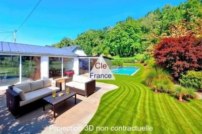 Maison De Plain-pied Avec Dependance Et Grand Terrain Constructible