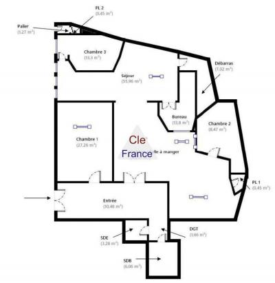 Paris Apartment with Private Garden in 18th Arrondissement