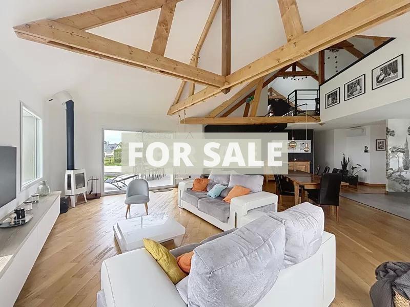 Detached Country House with Mont-St-Michel View