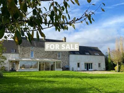 Large House with Pond and Land by the Coast