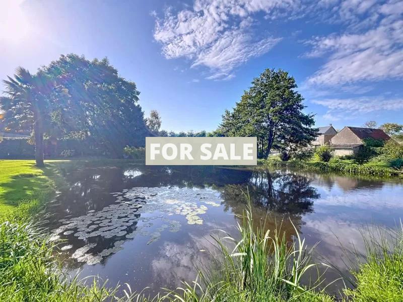 Detached Country House with Garden and Lake