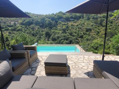 Superb Farmhouse, Terraced Plot with Pool
