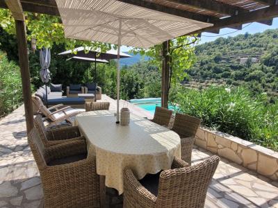Superb Farmhouse, Terraced Plot with Pool