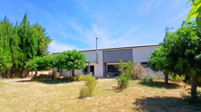 Delightful Detached House And Large Hangar on an Enclosed Plot