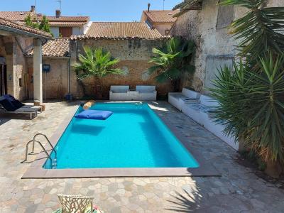 Property Composed of a Guest Gite With A Courtyard And A Beautiful Renovated Barn