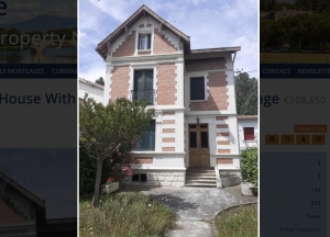 Detached Town House With Adjoining Garden And Garage