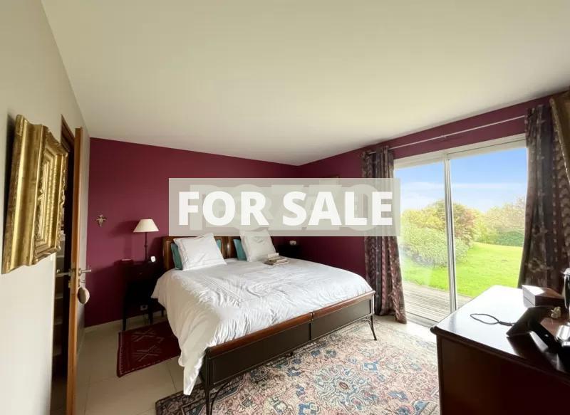 Detached House with Open Sea Views