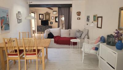 Attractive Seaside Village House Roof Terrace