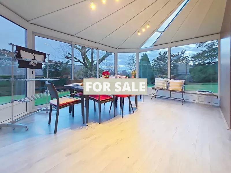 Detached Country House with Pond in Landscaped Gardens