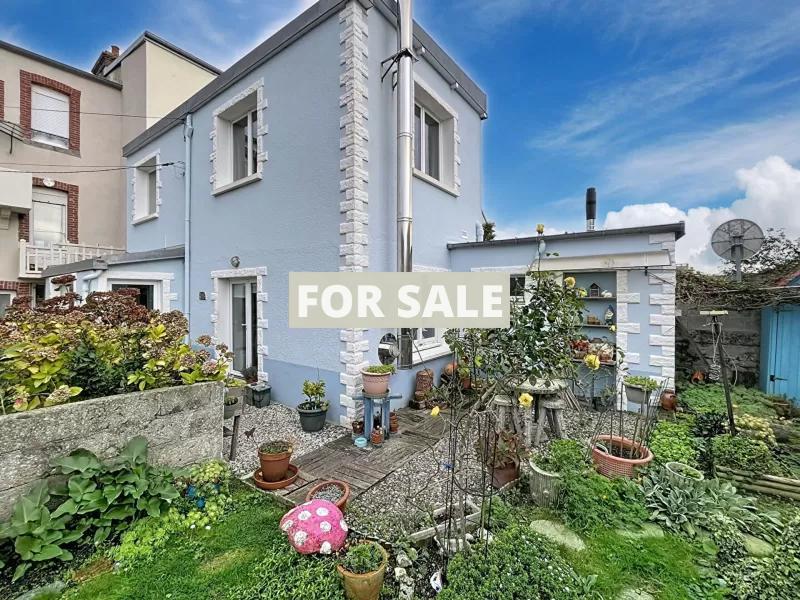 Coastal House with Garden and Sea View
