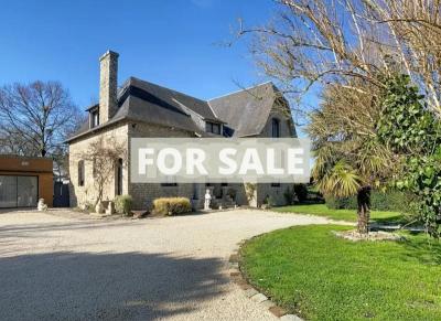 Detached Country House with Pond near to Mont-St-Michel