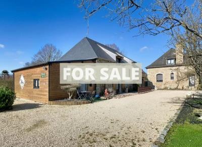 Detached Country House with Pond near to Mont-St-Michel