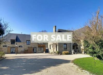 Detached Country House with Pond near to Mont-St-Michel