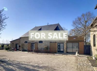 Detached Country House with Pond near to Mont-St-Michel